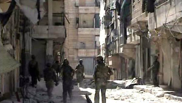Soldati siriani ad Aleppo (Archivio)