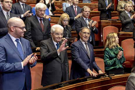 Senato, cerimonia vittime del terrorismo con Mattarella